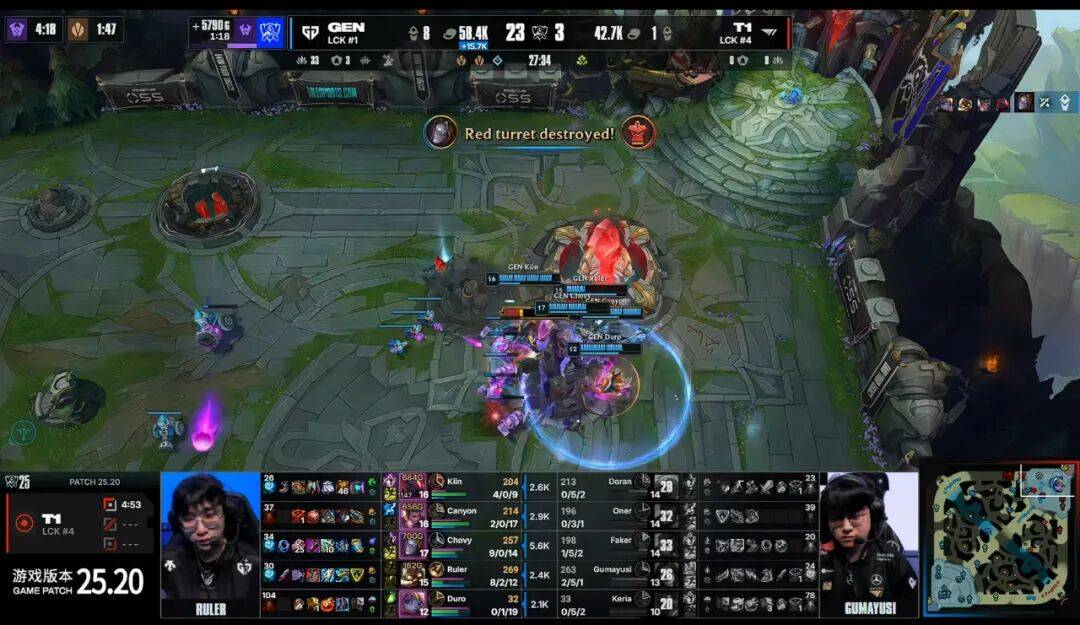 HLE横扫FNC,Chovy线上压制力十足强强对话入围赛,锁定晋级资格 HLE横扫FNC,Chovy线上压制力十足强强对话入围赛,锁定晋级资格